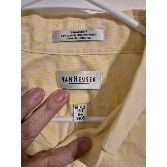 Van Heusen Men's Button Down Shirt-Size 34/35 - Picture 2 of 6